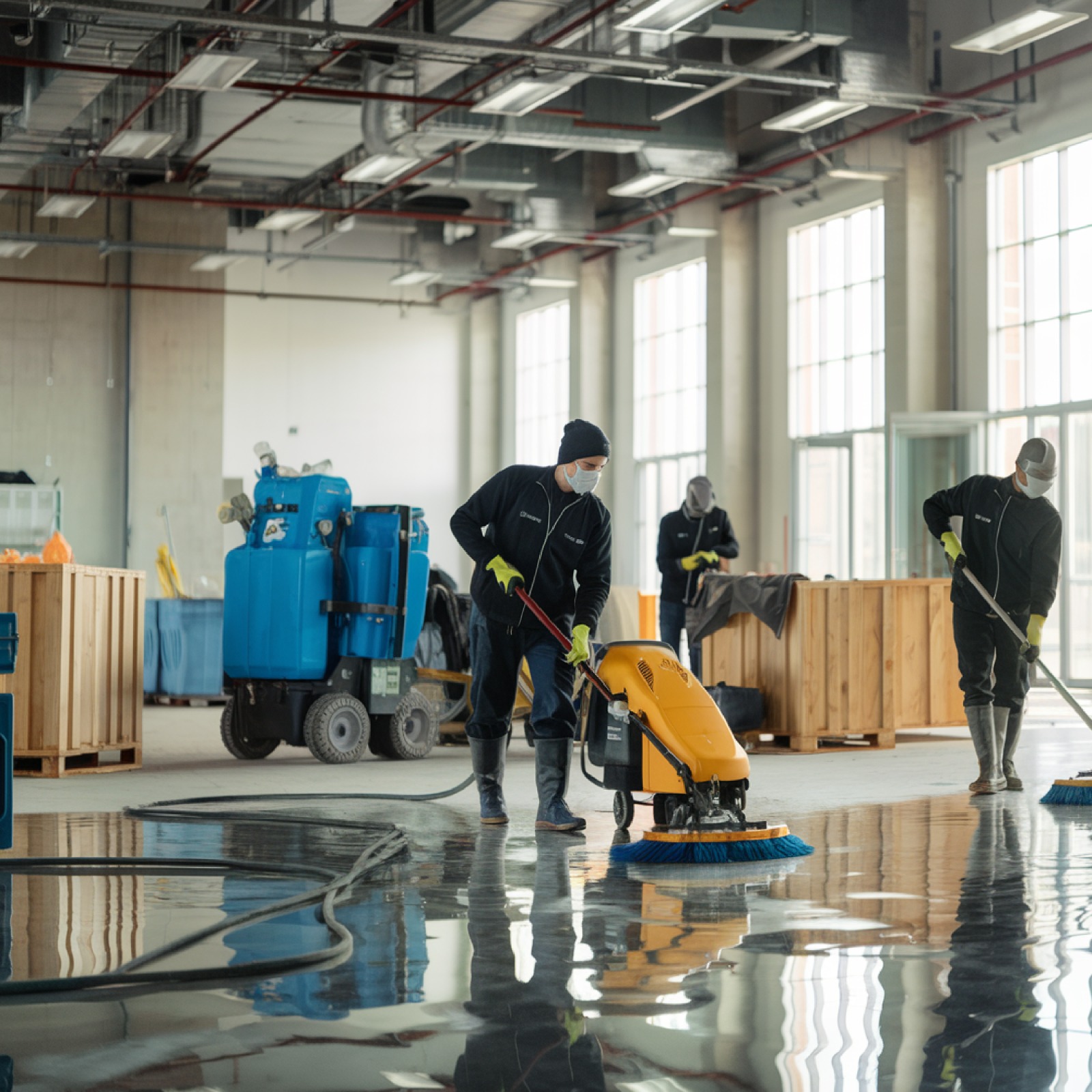 Cleaning Floor